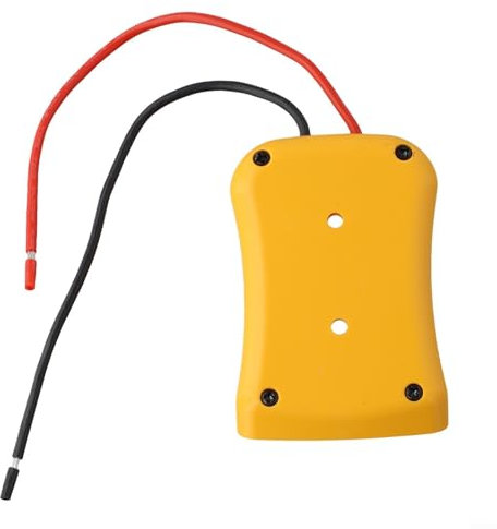 Adaptateur de batterie, convertisseur de batterie avec fusible pour outils électriques DeWalt 18 V (sans fusible)
