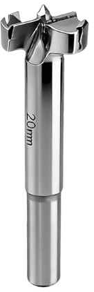 Brocas Forstner 20mm Madera Taladro Broca de Alas Planas Carburo Tungsteno | Cajones Bisagra Muebles