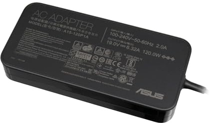 Asus ROG Strix GL753VD Original Netzteil 120,0 Watt abgerundete Bauform
