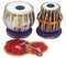 INDIAN MAHARAJA Student Tabla Drum Set, Steel Bayan, Finest Dayan with Book, Hammer, Cushions & Cover