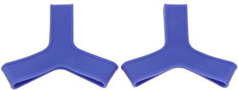 SM SunniMix Flossenhalter Kreuzband Flossenbänder für Schwimmflossen Tauerflossen, Blau, S