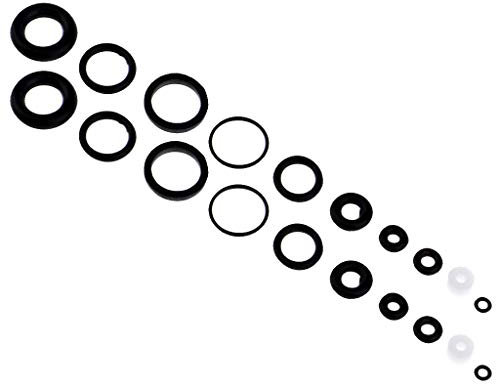 Toygogo 2 Sets O-Ring Dichtung Dichtungssatz für Airbrush-Pistole Ersatzteile, 9x6 cm