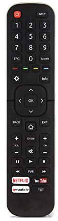 Replacement Remote Control Compatible with Hisense H40M2600 40 Inch Full HD FVHD Smart LED TV