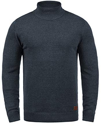 Blend BHLatif Herren Rollkragenpullover Feinstrick Pullover