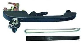 Repiauto - Poignée de porte extérieure avant droite avec clés compatible avec Volkswagen Golf 1 1974-1983