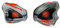 BIKE-label Augen Aufkleber böser Blick Robotor 3D Sticker Auto Motorrad Chrom X910086VA