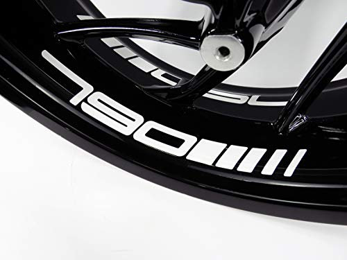 BIKE-label Adesivo bianco compatibile per KTM 790 Duke/Adventure X790077VA