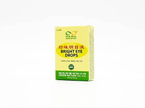 Bright Eye Drops – TCM Augentropfen für trockene & müde Augen – Spendet Feuchtigkeit & beruhigt gereizte Augen – 10 ml mit natürlichen Inhaltsstoffen