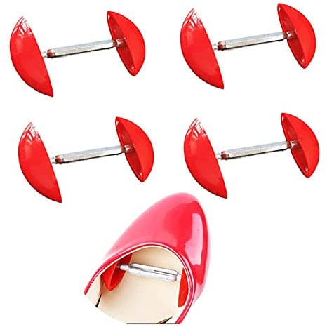 Dinghaole 4PCS Adjustable Shoe Stretchers for Men & Women - Shaper Expander & Width Extender - Mini Shoe Trees for Perfect Fit and Comfort