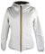 K-Way Giubbotto donna, modello Lily Eco Stretch Thermo Double, tessuto nylon elasticizzato, impermeabile, antivento ed idrorepellente, collo con cappuccio, reversibile, vestibilità slim, due.