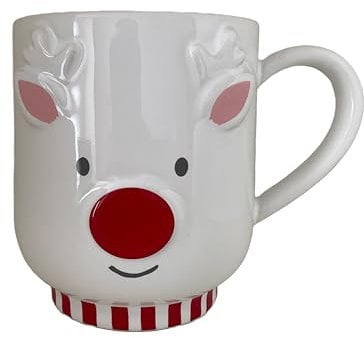 Starbucks Mug de Noël en édition limitée avec renne au nez rouge