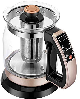 Bouilloire électrique domestique automatique, coupe de thé, verre Transparent, Mini isolation intégrée, intelligence thermostatique vision