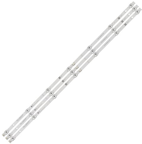 VOLDO 760mm LED Backlight Strip 7 Lamp Fit for Hisense 43 TV HZ43E30D HZ43E35A JL. D42571330-003BS-M_V02 003AS 003CS V01 HD425V1F71-T0K1