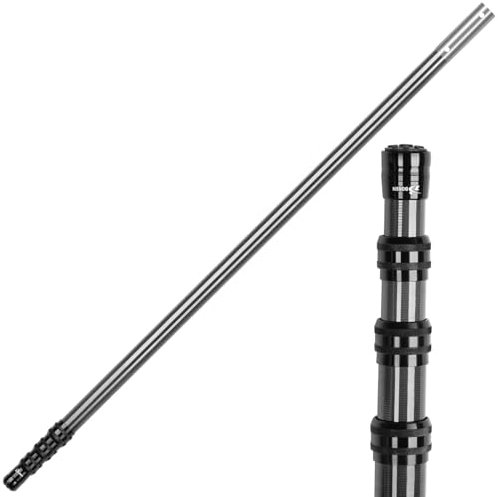 DOBEN Poste de piscina de fibra de carbono, poste telescópico de piscina de 3.7 a 12 pies (112-365 cm), telescópica profesional, postes de limpieza para red de skimmer, captura de hojas flotantes, 12