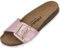 Palado Pantoletten Damen Malta EGS Caro by Sila Sahin – elegante Sandalen Made in Spain - bequeme Hausschuhe mit Kork-Fußbett - modische Sommerschuhe Rosa UK5,5 - EU38