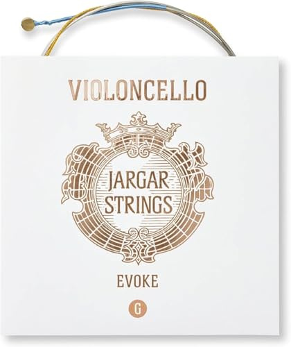 JARGAR Cello-Saiten Evoke G 4/4 medium, Spiralkern, Wolfram/Nickel umsponnen