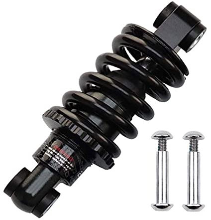 XZMJDZSWN Shock pump 125mm Electric Bikes Scooter Folding Bike Mountain Bike Rear Shock Absorber Spring Rear Shocks(650 Lbs)