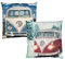SkyBrands Volkswagen Dekokissen VW Bulli Get Wild 40x40 cm Zierkissen T1 Van Oldtimer Bus Camper