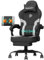 HapGIFT Gaming Chairs, Computer Chair with Footrest and Massage Lumbar Support, High Back Ergonomic Swivel Gamer Chair, Reclining Gaming Chairs with Armrests, Headrest for Adults, 300LBS (Black-Grey)