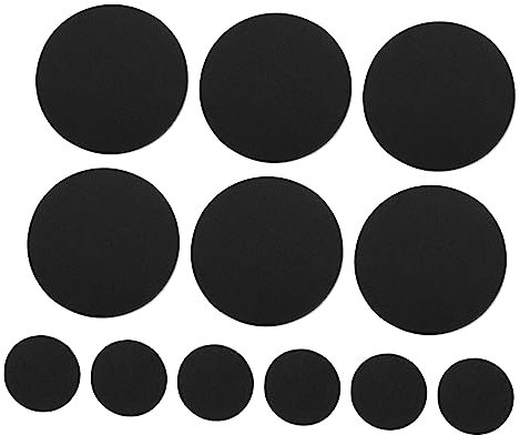 SUPVOX 30pcs Corner Guards Adhesive Round Sponge Protector Fridge Door Sticky Protector