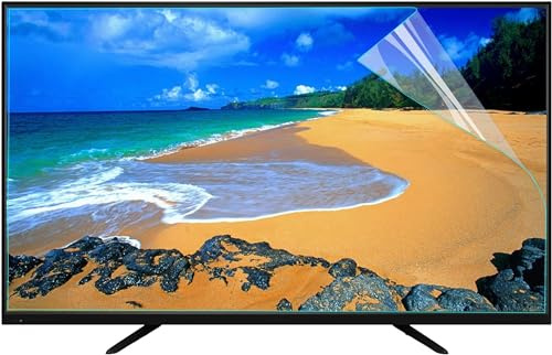 YTBHSHXZ 32-75 Inch, Anti-Reflection TV Screen Film Anti Blue Light Eye Protective Ultra-Clear Relieve Strain(75in 1645x930mm)