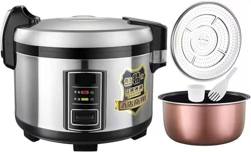 Rice Cooker, 10-25L Commercial Slow Cooker with Non-Stick Inner Pot, Large Capacity for Effortless Cooking