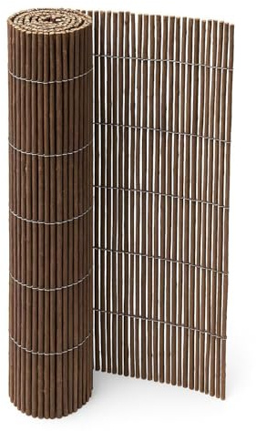 JARDIN202 - Cerramiento Mimbre Natural para Cerramientos y Vallas | Mimbre Natural de Alta Ocultación | 2x3m