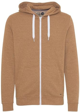 !Solid SDOlli Zip-Hood Herren Sweatjacke Kapuzenjacke Hoodie mit Kapuze Kordelzug Reißverschluss Kängurutasche Regular fit, Größe:S, Farbe:Cinnamon Mel (8056)