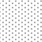 babrause® Baumwollstoff Sternchen Weiß Grau Webware Meterware Popeline OEKOTEX 150cm breit - Ab 0,5 Meter