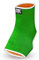 LEONE 1947, Bracelets de Cheville Double Face, Adulte Unisexe, Vert/Orange, L, AB716