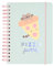 Grupo Erik Bullet Journal Dotted A5 Pusheen Foodie - Hard Cover Notizblock A5 Ringbuch Notizbuch A5 Dotted mit Hologramm Cover Tagebuch für Erwachsene und Kinder