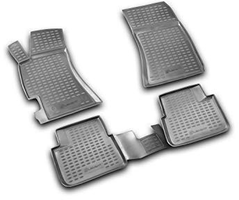 Gummimatten Element Passgenaue Fußmatten Subaru Impreza 2007-4tlg