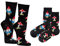 Damen Mädchen Socken (2 Paar) witzig 36-41 Zwerg-Pilz