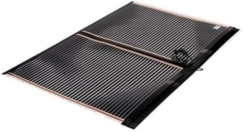 Quality Heating Teppichheizung 50x200cm 160W Elektrische Heizmatte für Teppich Energieeffiziente Fußbodenheizung Unter Teppich Sicherer Niedrigstrom Teppichwärmer für Wohnzimmer Büro Schlafzimmer