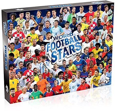 World Football Stars 1000 Piece Jigsaw Puzzle Game