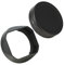 Haoge LH-S245N paraluce quadrato in metallo per obiettivo Sony FE 50 mm F2.5 G FE 40 mm F2.5 G FE 24 mm F2.8 G Paralume con cappuccio