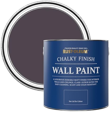 Rust-Oleum Dark Purple Matt Emulsion Wall Paint - Grape Soda 2.5L
