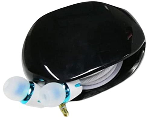 Earphone Cord Winder - Cable Retractor Automatic,USB Cable Headset Cord Holder Small Winder Case for Storing Mouse Wire Charger Cable for Computer Phone