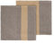 Blomus Spültücher 2er Set -GANO- Spültuch aus 100% Baumwolle 25x25cm (Steel Gray/Tan)