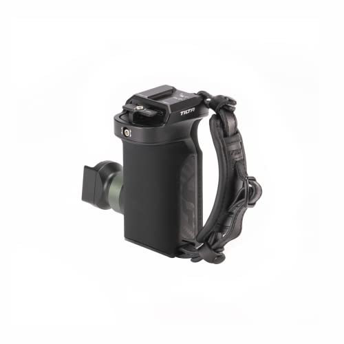 TILTA Empuñadura PD Lateral Izquierda con Control de Marcha/Parada Tipo VIII, Receptor de Zapata fría y Rosca de 1/4″-20 TA-LSP8-B