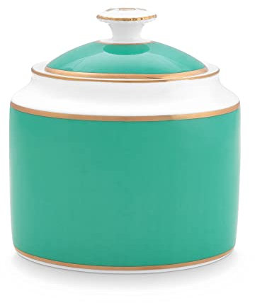Pip Studio Chique Zuckerdose Gold-grün 0,55 l