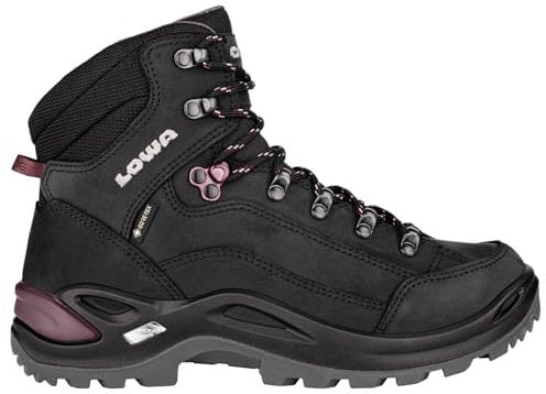 Lowa Damen Wanderschuhe Renegade GTX Mid 320945 Black/Prune 41.5