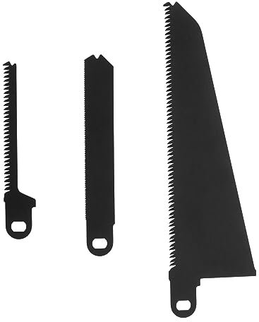 3pcs Lames de Scie Alternative Compatible avec Black & Decker Scorpion Modèles de Scie FKS890E KS890ECN KS890EK KS890GT KS880 Bois Métal Plastique Lame de Coupe