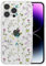 RALEAVO Clear Floral Case Compatible with iPhone 13 Pro (6.1”), Shockproof Silicone Transparent Case Cover with Cute Flower Protective Bumper Case for iPhone 13 Pro-Clear