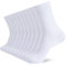 YOUCHAN 10 Paires de Chaussettes Pour Hommes Femme Classiques Confortable Respirantes Coton Chaussettes Blanc 43-46