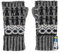 ÖJBRO VANTFABRIK Armstulpen Pulswärmer Damen 100% Merinowolle fingerlose Handschuhe Strick-Stulpen warm weich Armstrumpf aus Schweden