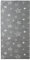 KARAT Teppichläufer Dots&Stars - 80 x 200 cm - Kinderteppich für Jungen und Mädchen - Spielteppich, Teppich für Kinderzimmer, Wohnzimmer, Schlafzimmer (Grey Stars)