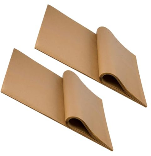 WATIIFUFU 100pcs Kitchen Non-Stick Steamer Paper Baking Paper for Home Cooking Cookies Baking for Roasting