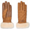 UGG Gesteppte Performance Tech Handschuhe mit Microfur Futter Chestnut SM-MD