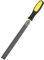 M METERXITY Half-Round Metal File 8 Inch, High Carbon Steel File Diamond File Hand File W PVC Grip Handle for Wood/Metal/Ceramic/Glass/Stone/Jewelry/Tile/Model/DIY/Sharpening File